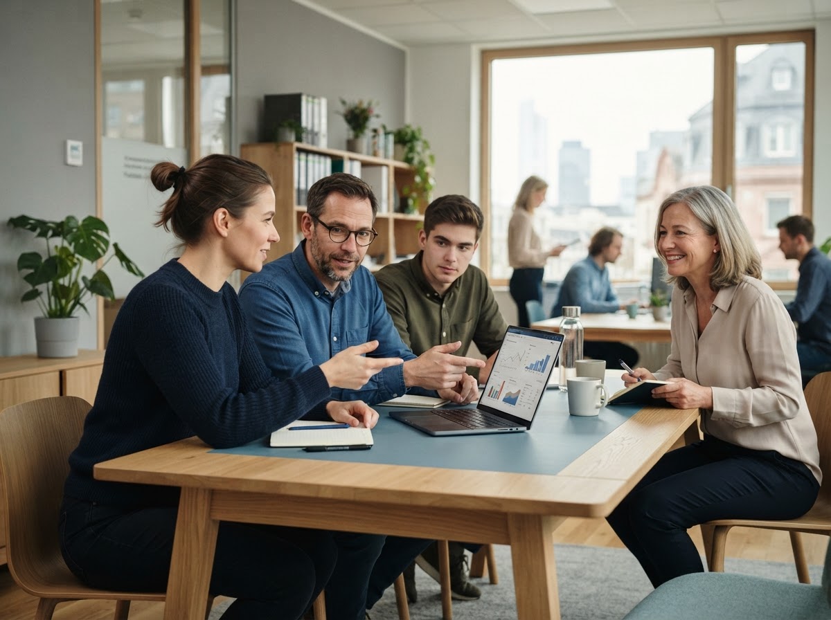 Kaiser Handel AI analytical workspace illustrating the platform's data-driven approach